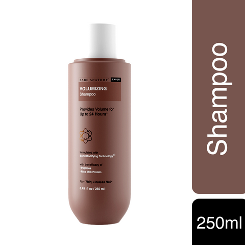 Bare Anatomy Expert Volumizing Hair Shampoo for Thicker, Fuller and Healthy Hair, 250 ml