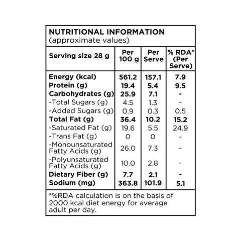 Nutty Gritties Smoked Cocktail Nut Mix - 240g (Pack of 6 x 40g each) - 240g