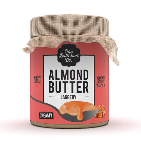 The Butternut Co. Jaggery Almond Butter Creamy 200 gms