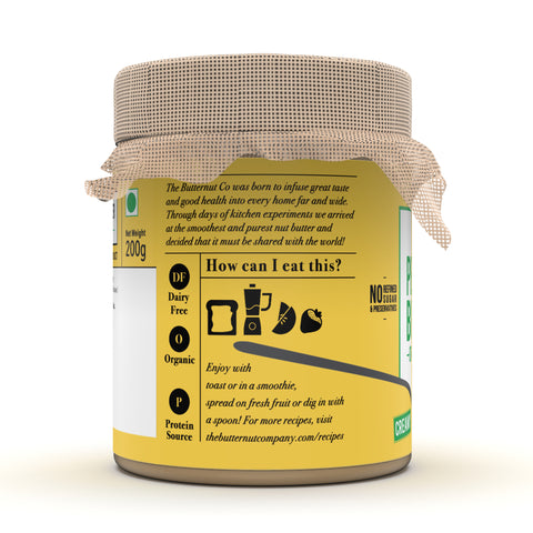 The Butternut Co. Organic Honey Peanut Butter Creamy 200 gms