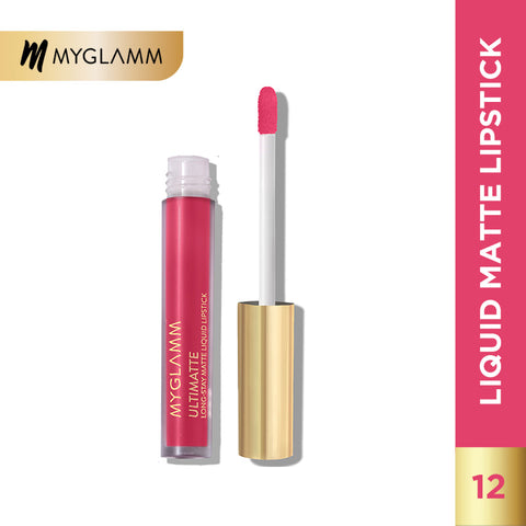 MyGlamm Ultimatte Long Stay Matte Liquid Lipstick-Pink Stunner-2.5ml