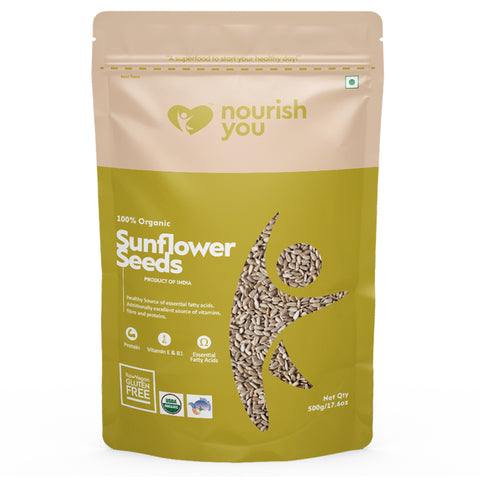 Nourish You Raw Sunflower Seeds ( Kernels) - 500g