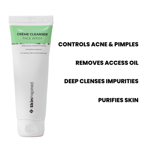 SkinInspired Creme Cleanser Facewash for Deep Cleansing | 70gm