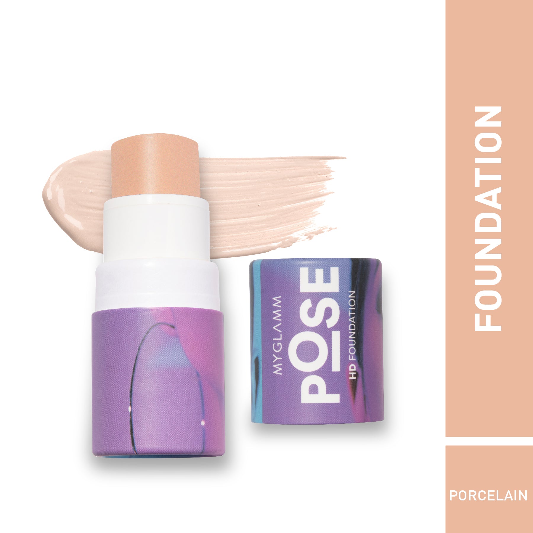 MyGlamm POSE HD Foundation Stick-Porcelain-5gm