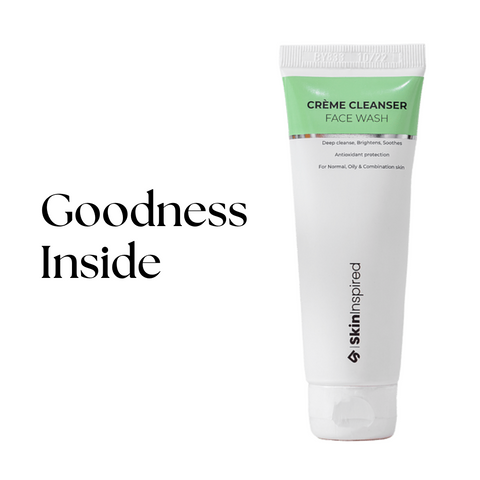 SkinInspired Creme Cleanser Facewash for Deep Cleansing | 70gm