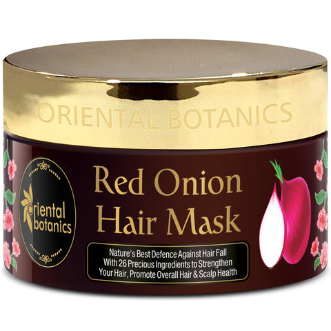 Oriental Botanics Red Onion Hair Mask With Red Onion Oil & 26 Botanical Actives, 200 ml (ORBOT46)