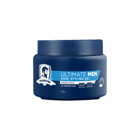 The Beard Story Hair Styling Gel | Strong Hold | For Men | 100g