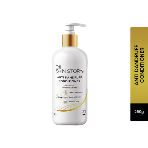 The Skin Story Dandruff Control Conditioner | Repairs Dry and Damaged Hair | With Saniscal & Arginine | 250g