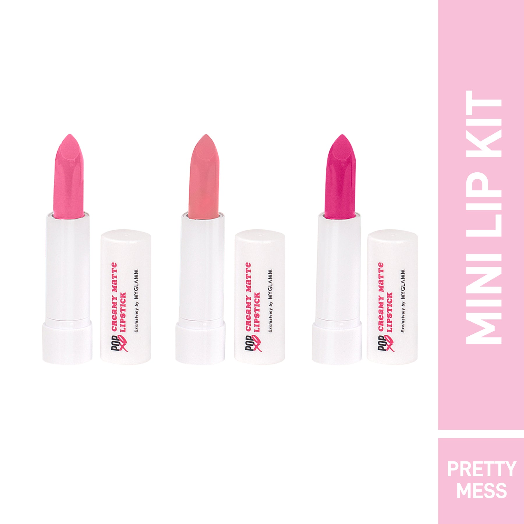 MyGlamm POPxo Makeup Collection -Mini Lip Kit-Pretty mess-7.5gm