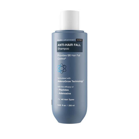 Bare Anatomy Anti-Hair Fall Shampoo | Provides 5X Hair Fall Control | For Hair Fall | Suitable For All Hair Types | 250 ml