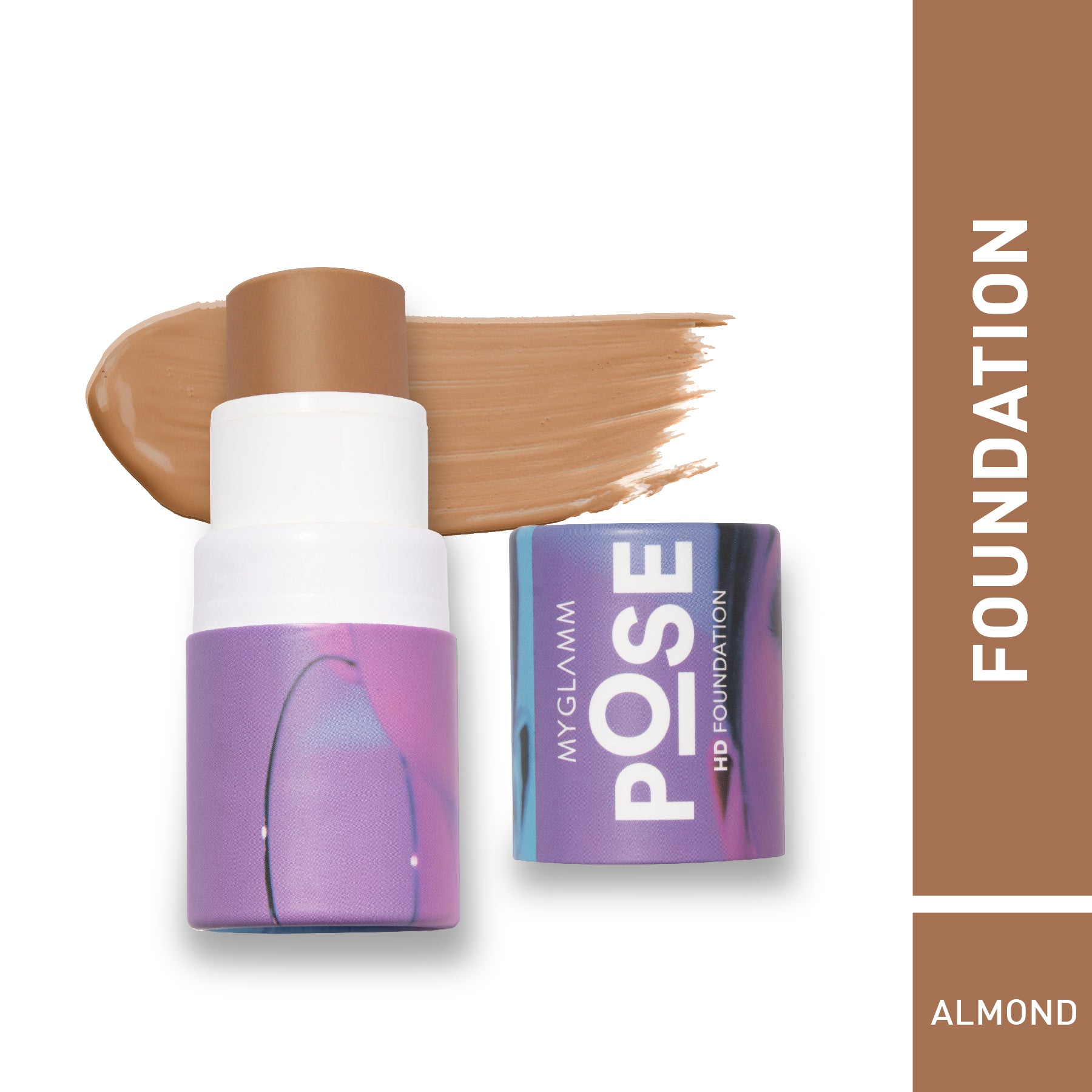 MyGlamm POSE HD Foundation Stick-Almond-5gm