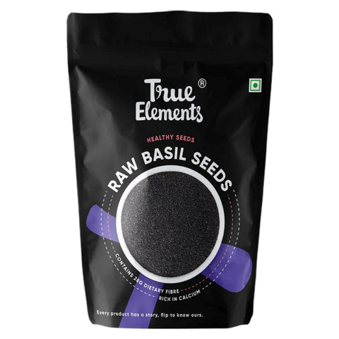 True Elements Basil seeds 250gm