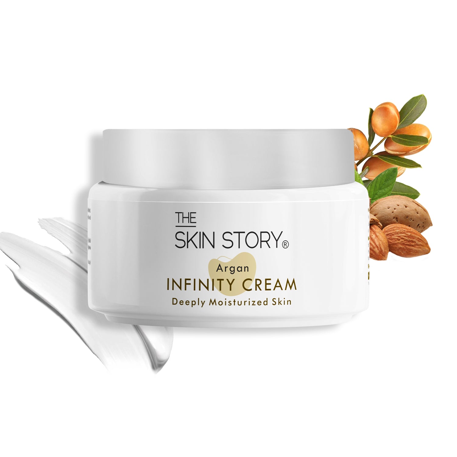 The Skin Story Moisturising Cream for Winters | Winter Care | Cream for Dry and Rough Skin | Enriched with Argan Oil | 50g