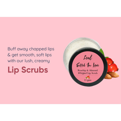 Leal Rosehip Almond Whipped Lip Scrub: Eiffel In Love