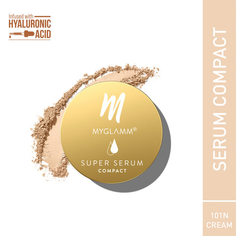 MyGlamm Super Serum Compact -101N Cream-9gm