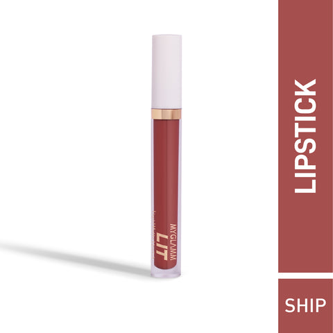 MyGlamm LIT Liquid Matte Lipstick-Ship-3ml