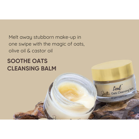 Leal Soothe Oats Cleansing Balm