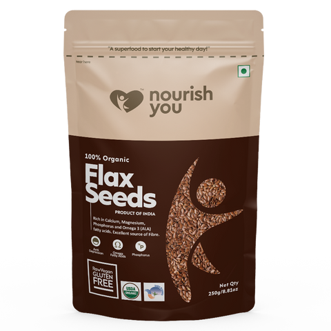 Nourish You Raw Flax Seeds ( kernels) - 250g