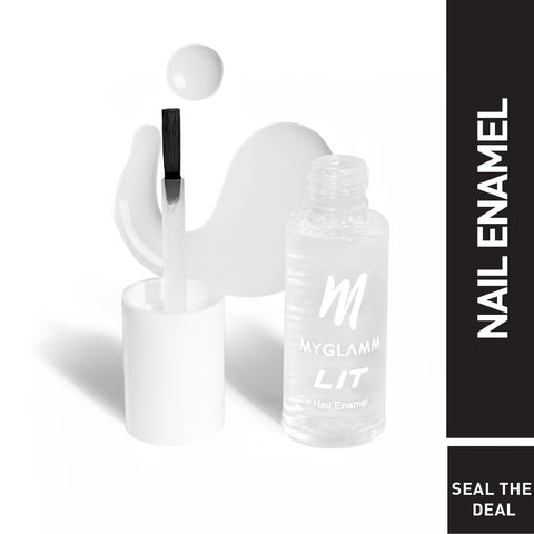 MyGlamm LIT Nail Enamel-Seal The Deal-7ml