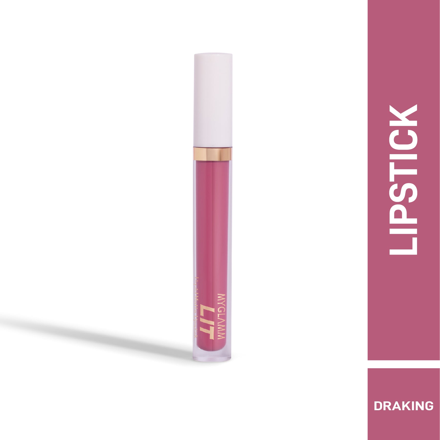 MyGlamm LIT Liquid Matte Lipstick-Draking-3ml