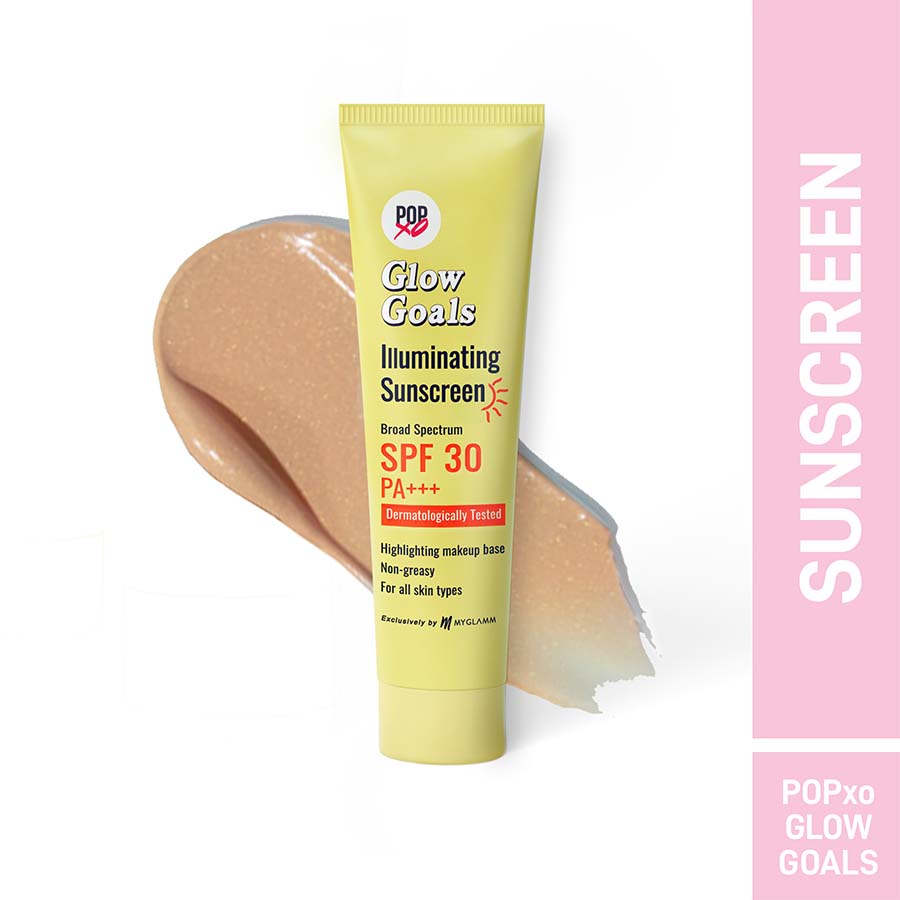 MyGlamm POPxo Glow Goals Illuminating Sunscreen SPF 30-NA-30gm