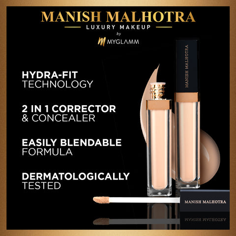 MyGlamm Manish Malhotra Beauty Skin Awakening Concealer-Cool Pinenut-7gm