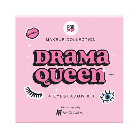 MyGlamm POPxo Makeup Collection -4 Eyeshadow Kit-Drama Queen-4gm