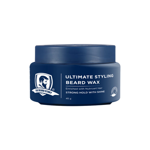 The Beard Story Ultimate Beard Styling Wax | Non Greasy & Styling Wax | For Men | 45g