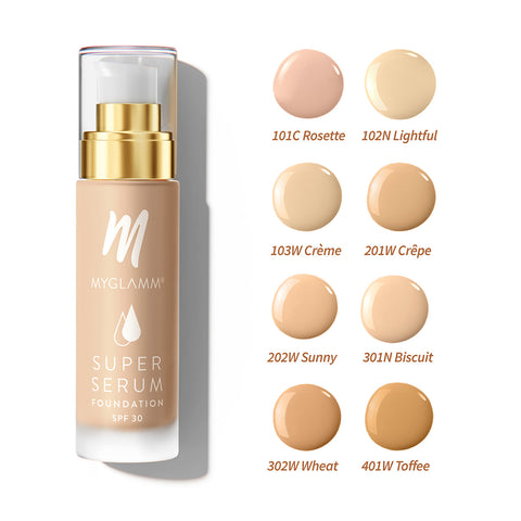 MyGlamm Super Serum Foundation-103W Crème-33gm