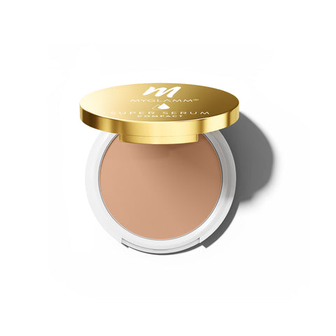 MyGlamm Super Serum Compact -401N Mocha-9gm