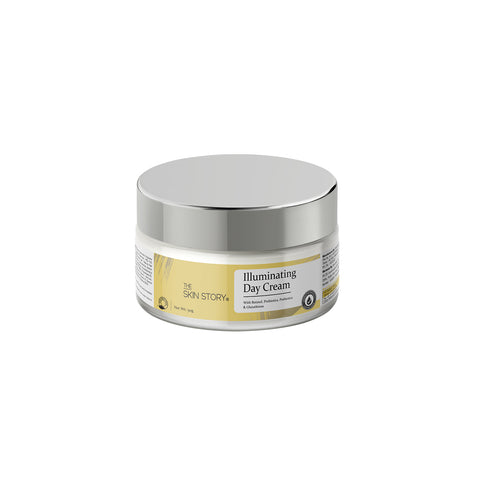 The Skin Story Illuminating Day Cream | SPF 15 Sun Protection| Anti Ageing Cream | Glutathione & Retinol Face Cream | 50g