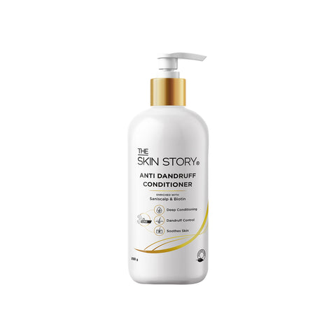 The Skin Story Dandruff Control Conditioner | Repairs Dry and Damaged Hair | With Saniscal & Arginine | 250g