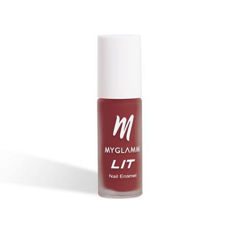 MyGlamm LIT Matte Nail Enamel-Call It Clout-7ml