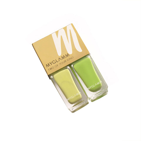 MyGlamm 2IN1 Nail Paint-Garden Party-10ml