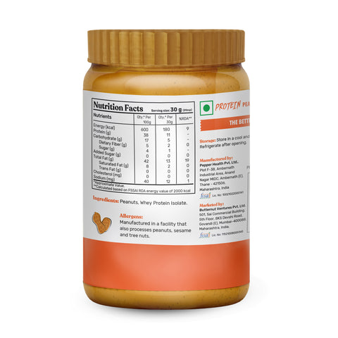 The Butternut Co. Protein Unsweetened Peanut Butter