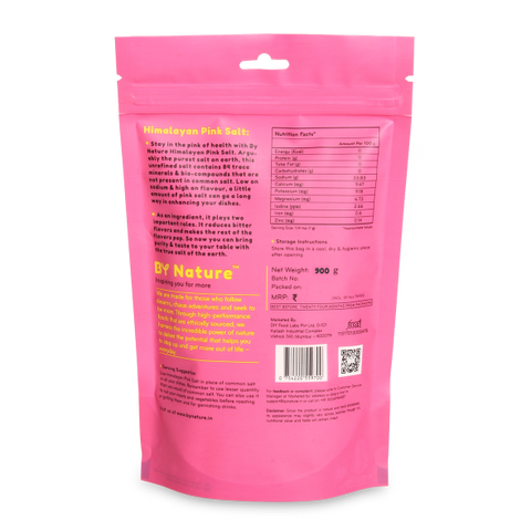 By Nature Himalayan Pink Salt, 900g