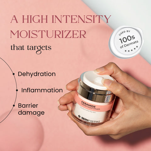 SkinInspired Ceramide Cream Moisturiser For Hydration & skin barrier