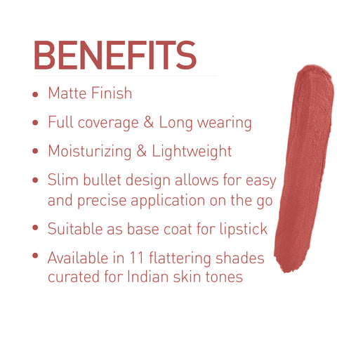 MyGlamm Perfect Curves Matte Lip Crayon-Spice It Up-3.7gm