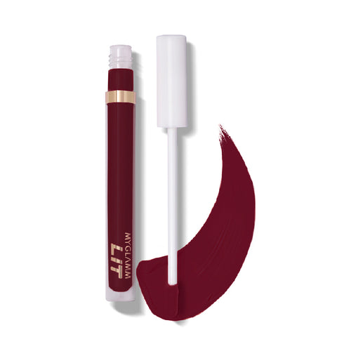 MyGlamm LIT Liquid Matte Lipstick-Dank-3ml