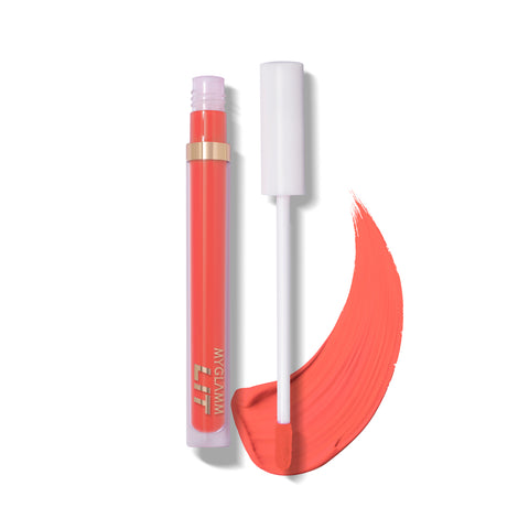 MyGlamm LIT Liquid Matte Lipstick-Booty Call-3ml