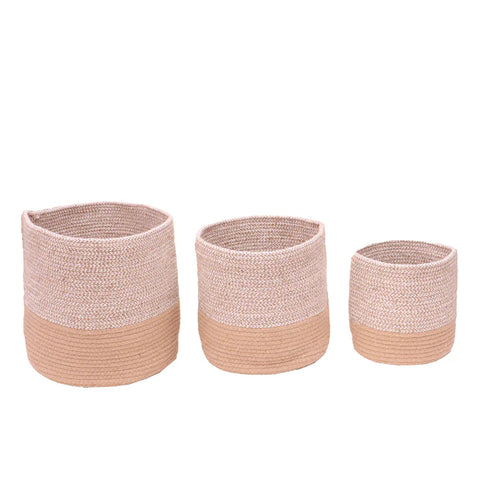 ONEarth Dual tone Jute Baskets