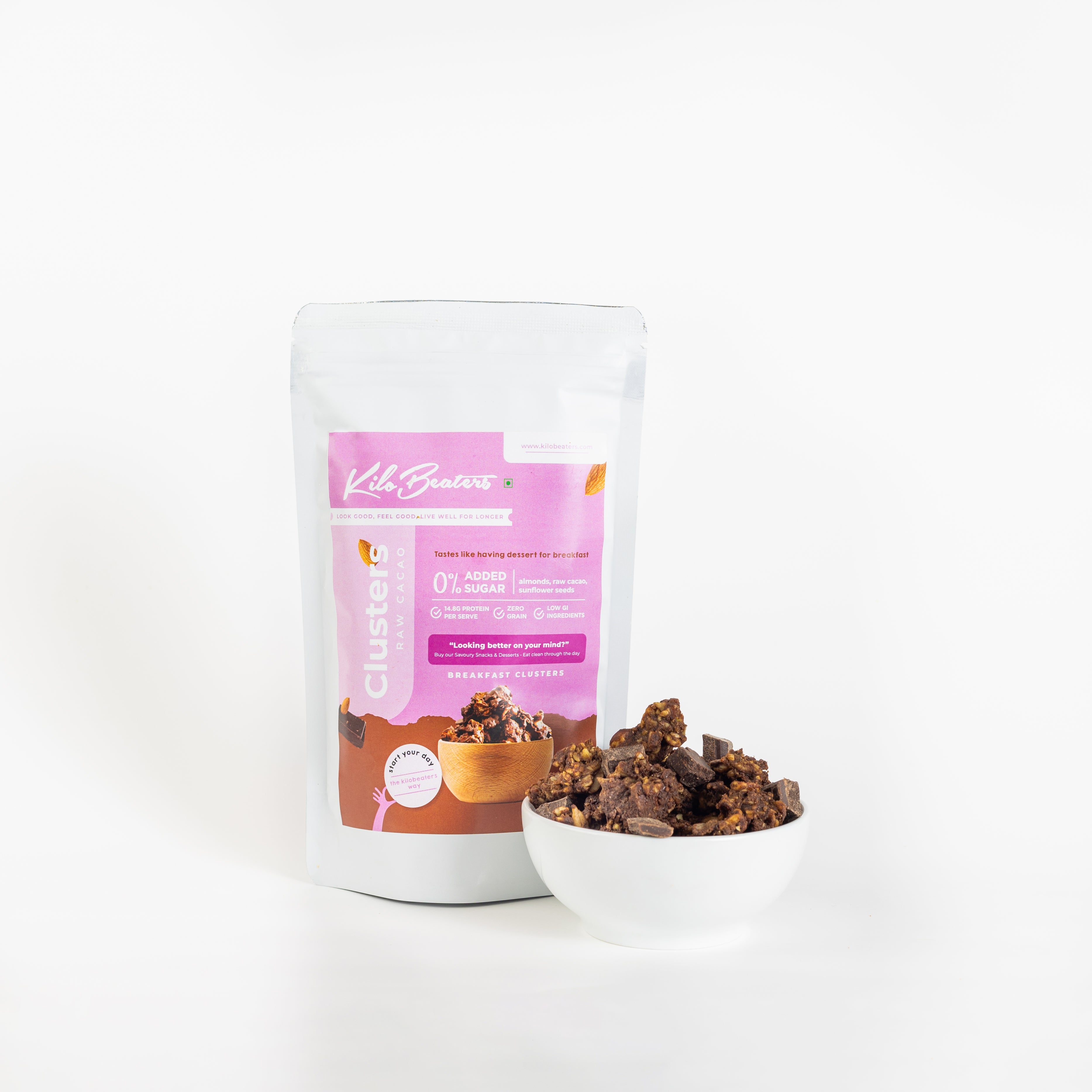 Kilobeaters Breakfast Cluster - Raw Cacao