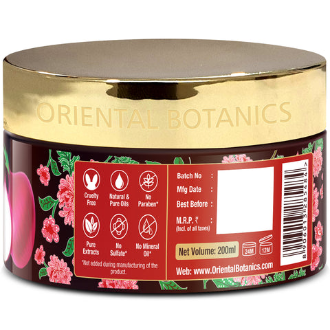 Oriental Botanics Red Onion Hair Mask With Red Onion Oil & 26 Botanical Actives, 200 ml (ORBOT46)