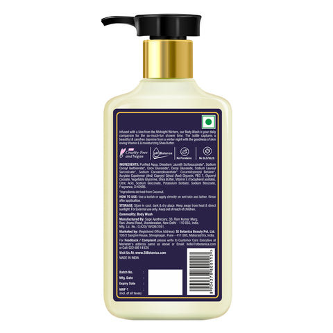 St.Botanica Midnight Winter Jasmine Body Wash With Shea & Vitamin E (Shower Gel), 250 ml