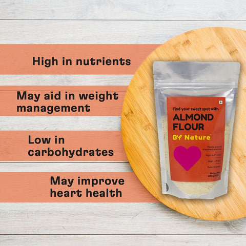 By Nature Almond Flour (Low carb keto flour), 200g