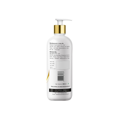 The Skin Story Dandruff Control Shampoo | Reduces Flaky Scalp & Soothes | With Saniscalp & Argan Oil | 450ml