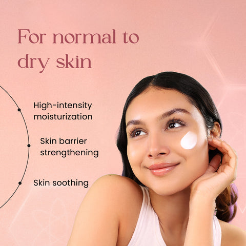 SkinInspired Ceramide Cream Moisturiser For Hydration & skin barrier