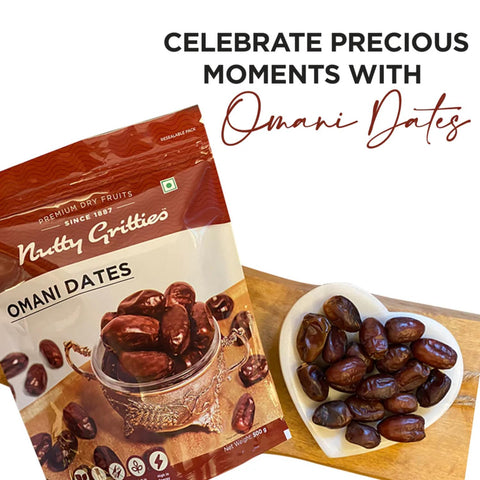 Nutty Gritties Omani Dates - 500g