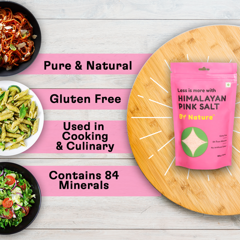 By Nature Himalayan Pink Salt, 400g