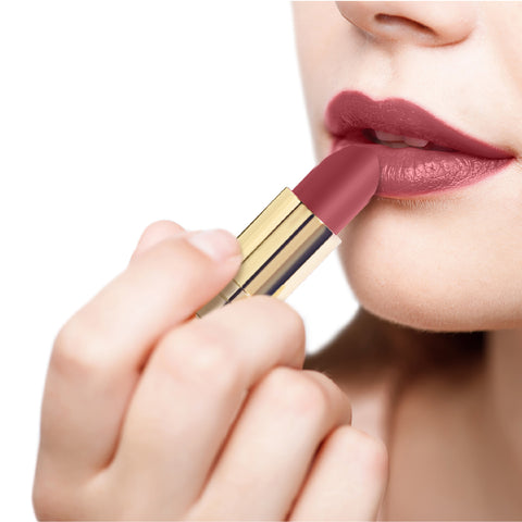 MyGlamm LIT Satin Matte Lipstick-The Good Wife-4.5gm